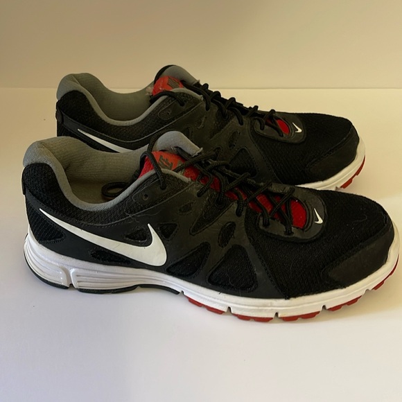 Nike Other - Nike Mens Revolution 2 554953-016 Black Running Tennis Shoes Sneakers Size 12
